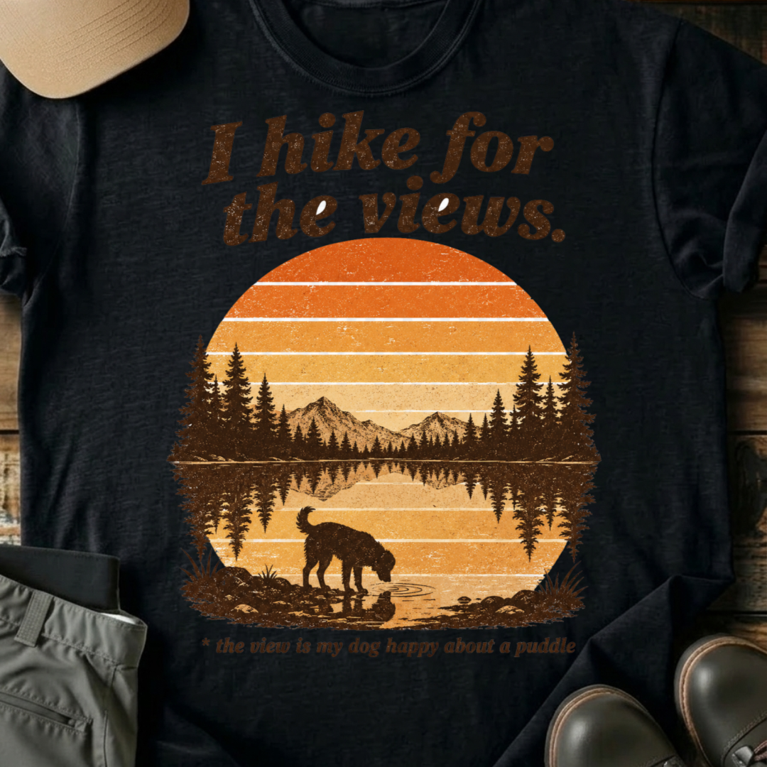 Printify T-Shirt My Dog Is Happy About A Puddle T-Shirt My Dog Is Happy About A Puddle T-Shirt
