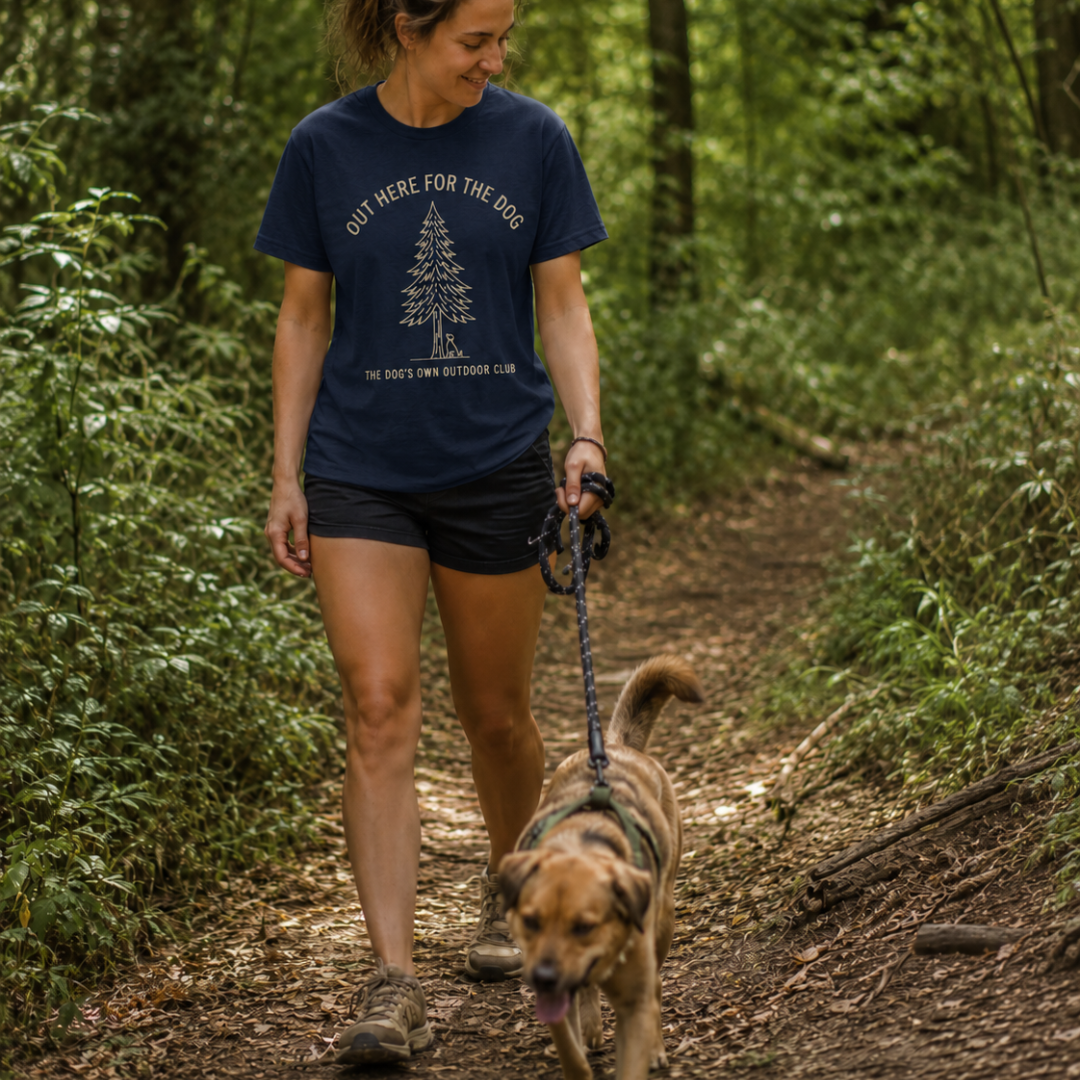 Printify T-Shirt Out Here For The Dog T-Shirt Out Here For The Dog T-Shirt