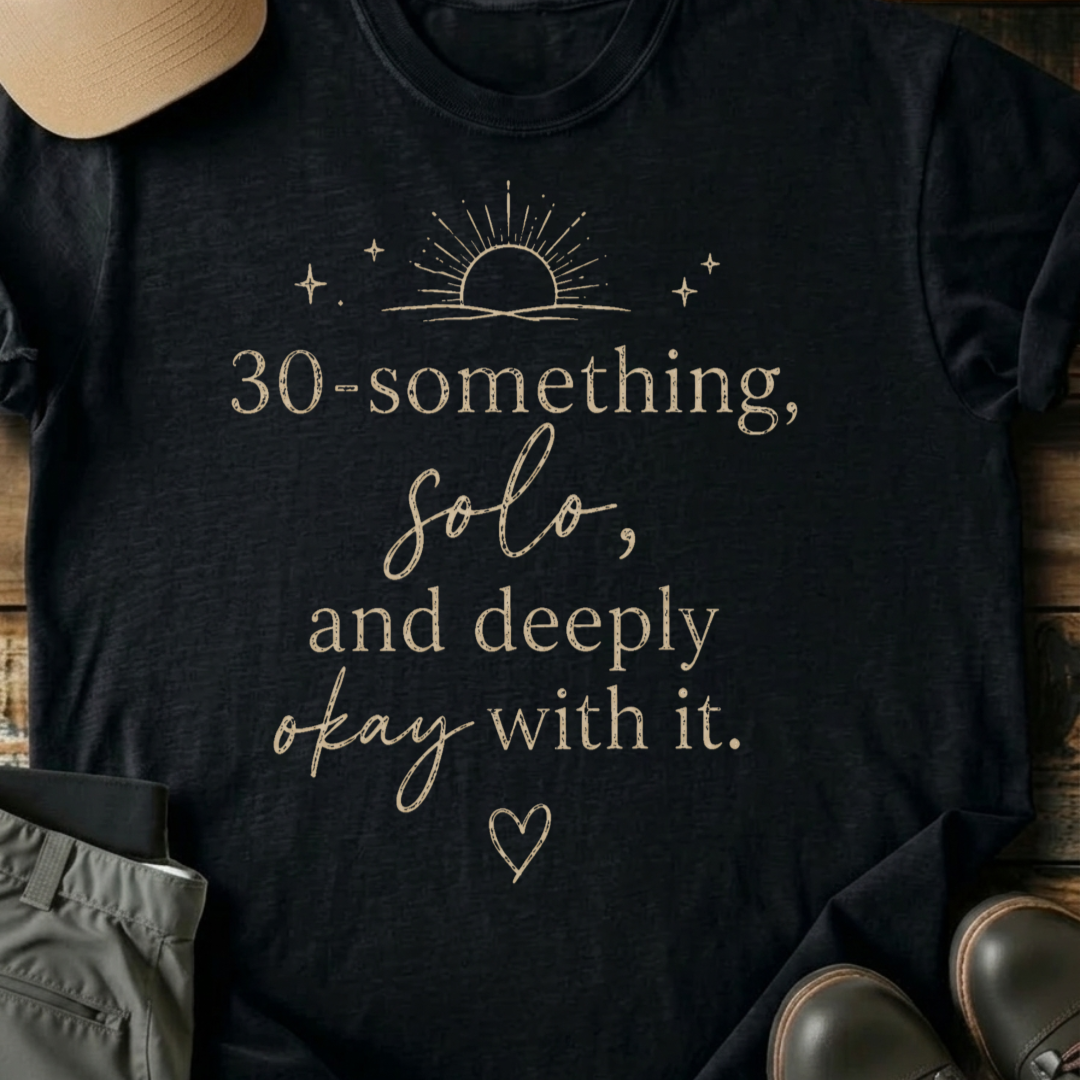 Printify T-Shirt Black / XS Deeply Ok Wiith It Shirt Deeply Ok Wiith It Shirt