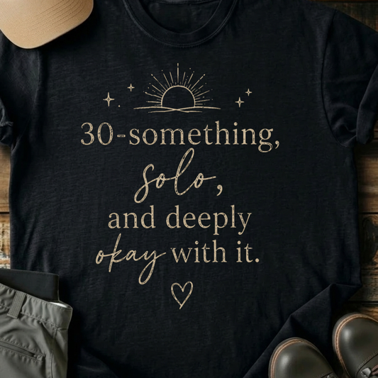 Printify T-Shirt Black / XS Deeply Ok Wiith It Shirt Deeply Ok Wiith It Shirt