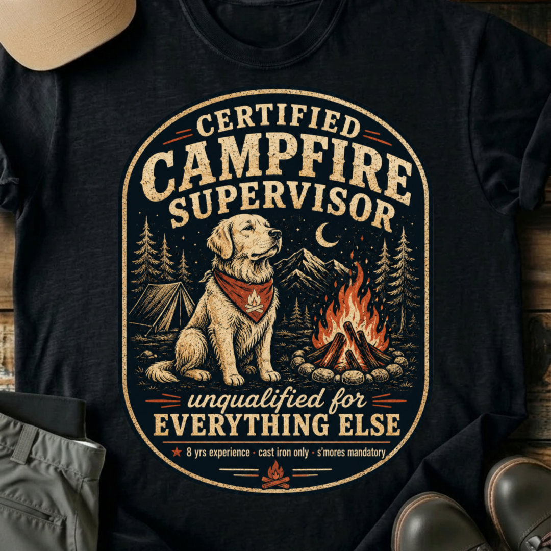 Printify T-Shirt Black / XS Unqualified For Everything Else T-Shirt Unqualified For Everything Else T-Shirt