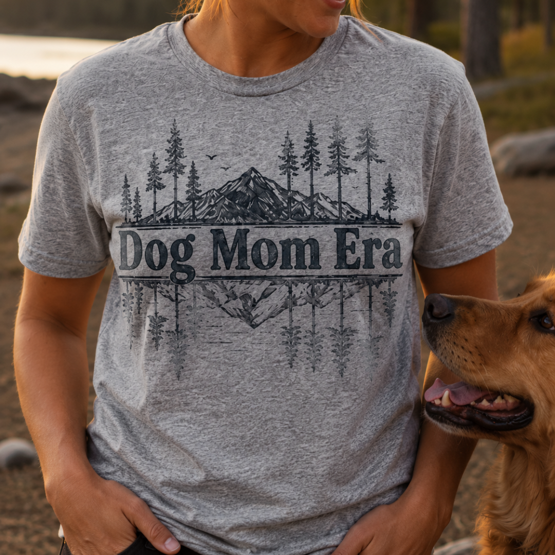 Printify T-Shirt Dog Mom Era T-Shirt Dog Mom Era T-Shirt