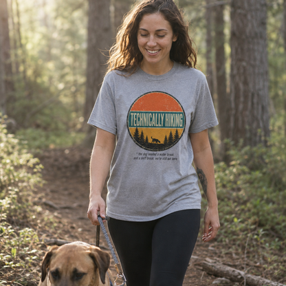 Printify T-Shirt Dog Needed A Sniff Break T-Shirt Dog Needed A Sniff Break T-Shirt