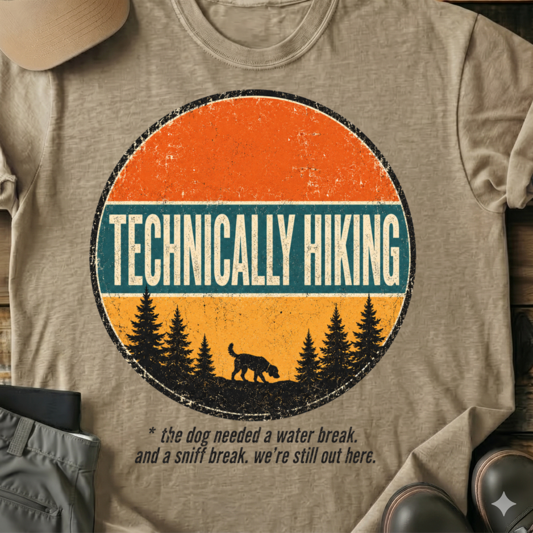 Printify T-Shirt Dog Needed A Sniff Break T-Shirt Dog Needed A Sniff Break T-Shirt