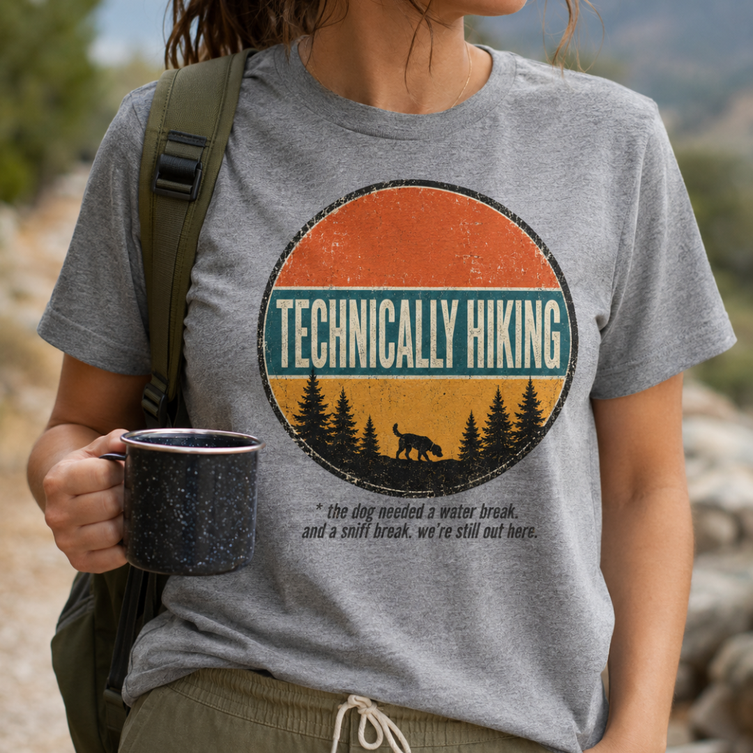 Printify T-Shirt Dog Needed A Sniff Break T-Shirt Dog Needed A Sniff Break T-Shirt