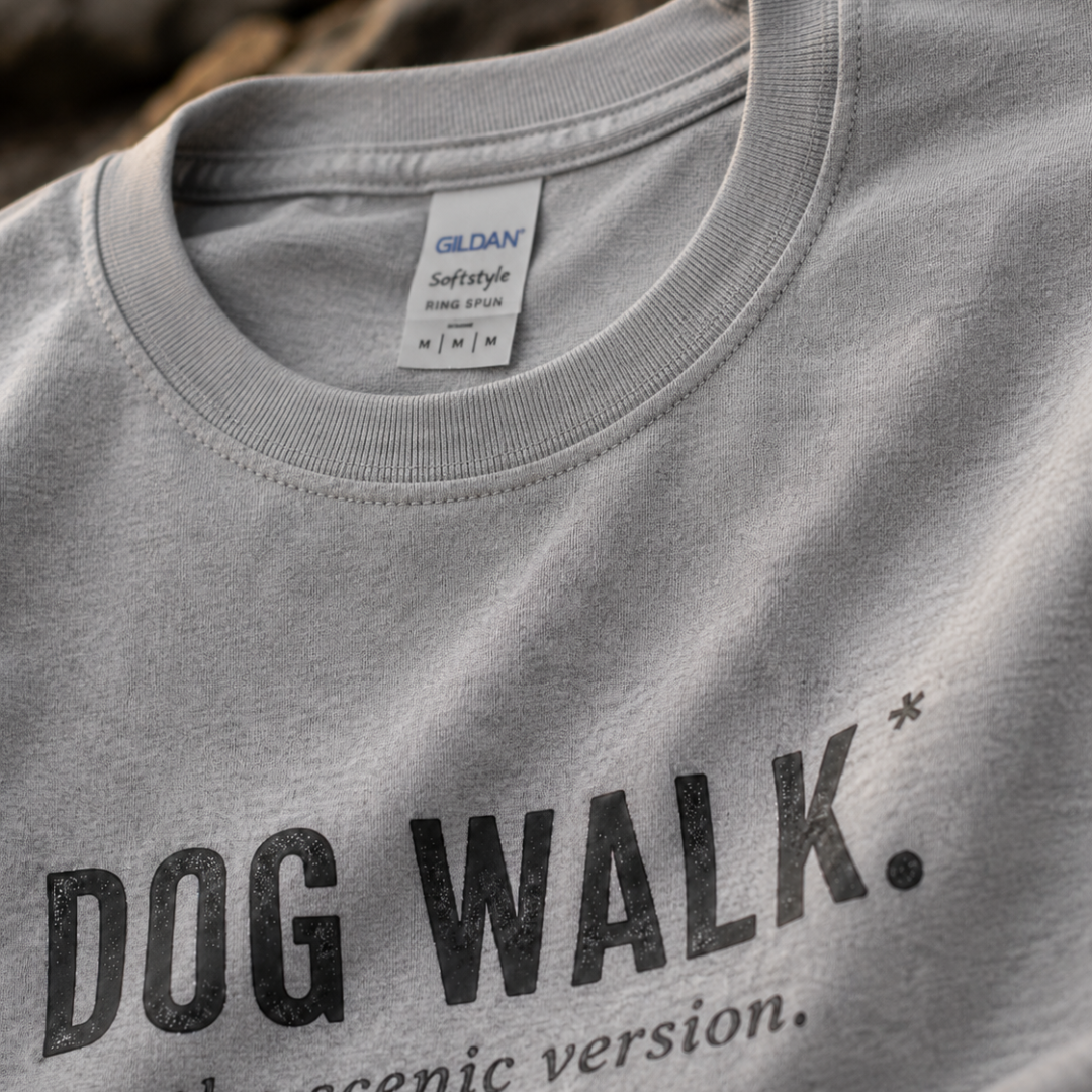 Printify T-Shirt Dog Walk T-Shirt Dog Walk T-Shirt