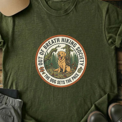Printify T-Shirt Military Green / S Dog T-Shirt Dog T-Shirt