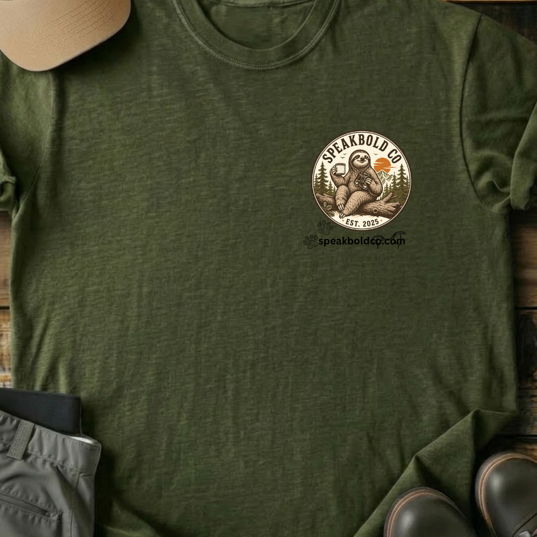 Printify T-Shirt Military Green / S Speakboldco T-Shirt Speakboldco T-Shirt