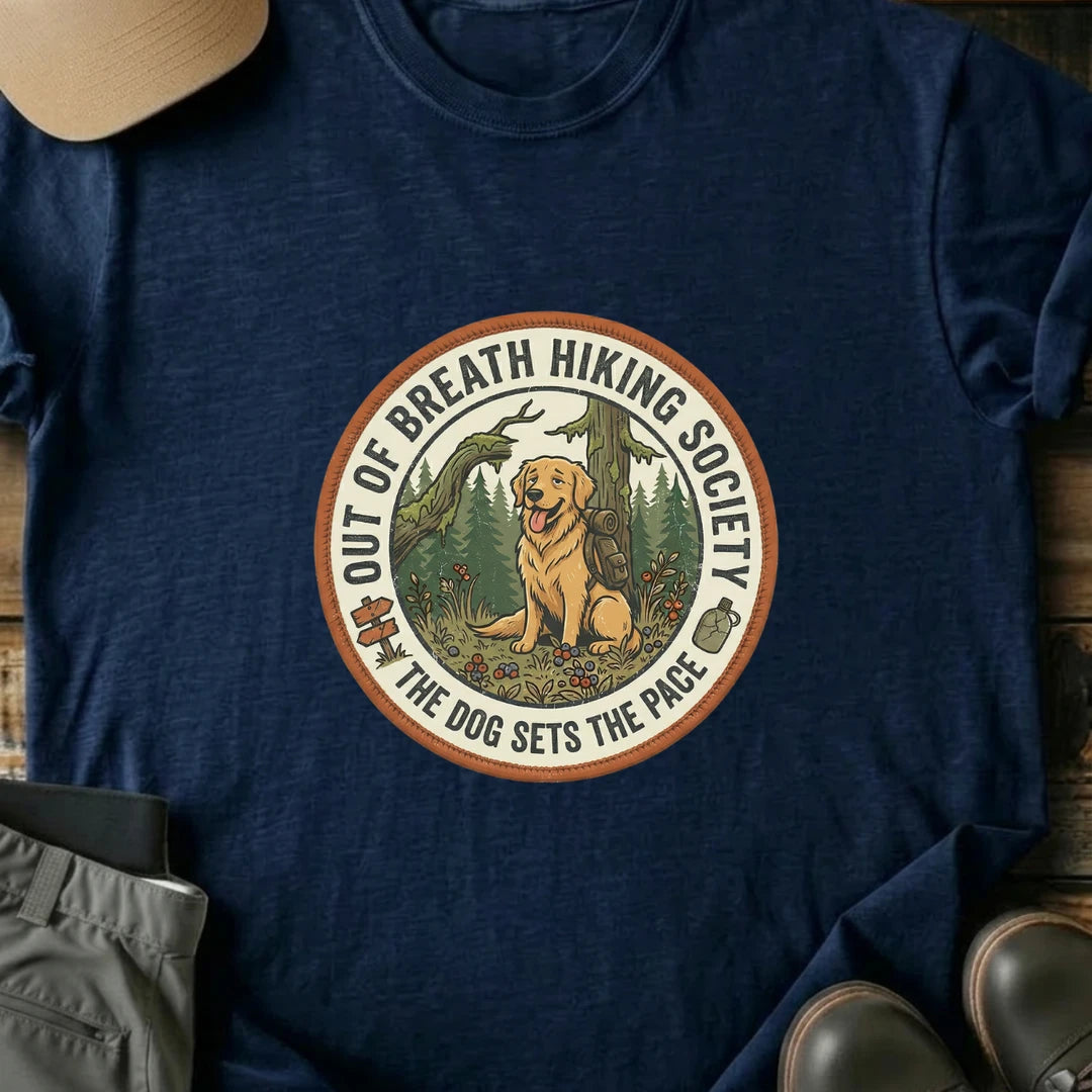 Printify T-Shirt Navy / S Dog T-Shirt Dog T-Shirt