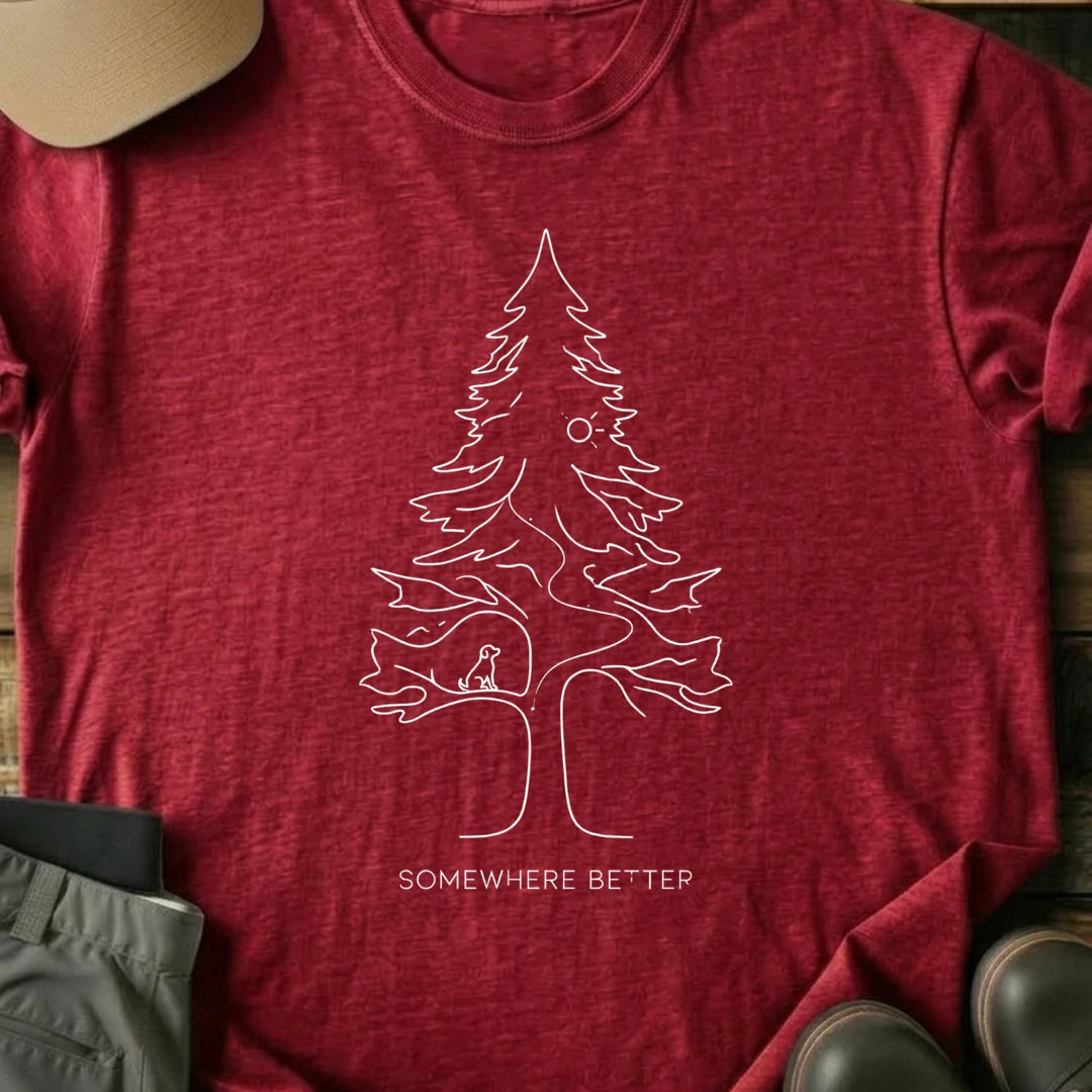 Printify T-Shirt Red / S 6 6