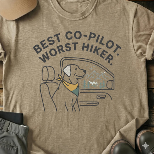 Printify T-Shirt Sand / S Best Co-Pilot T-Shirt Best Co-Pilot T-Shirt