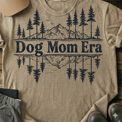 Printify T-Shirt Sand / S Dog Mom Era T-Shirt Dog Mom Era T-Shirt