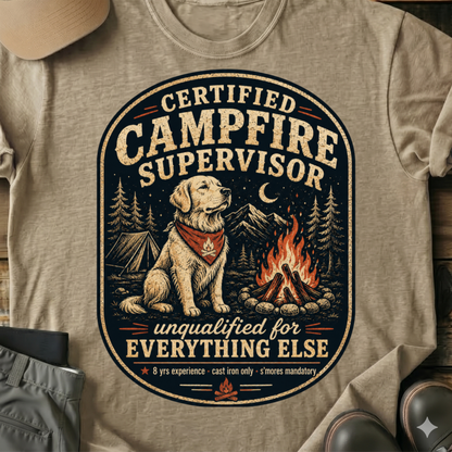 Printify T-Shirt Sand / S Unqualified For Everything Else T-Shirt Unqualified For Everything Else T-Shirt