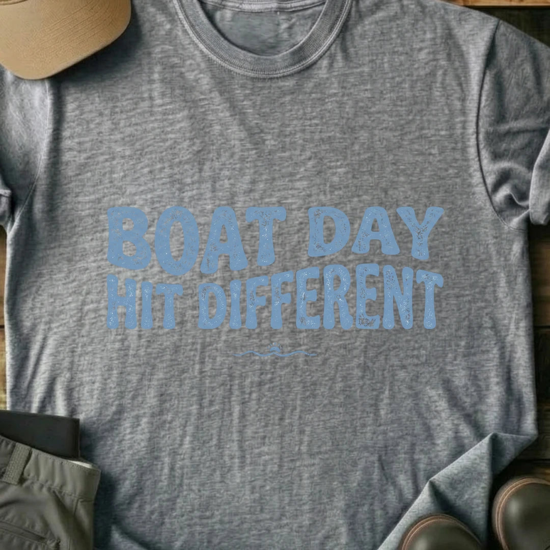 Printify T-Shirt Sport Grey / S Boat Day T-Shirt Boat Day T-Shirt
