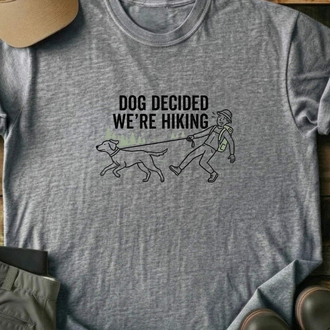 Printify T-Shirt Sport Grey / S Dog Decided T-Shirt Dog Decided T-Shirt