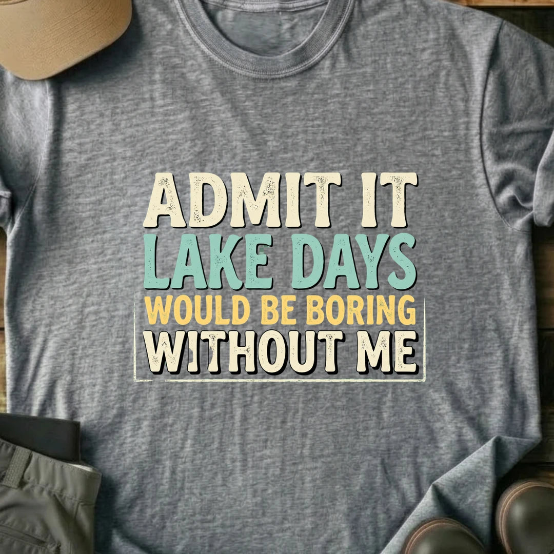 Printify T-Shirt Sport Grey / S Lake Days T-Shirt Lake Days T-Shirt