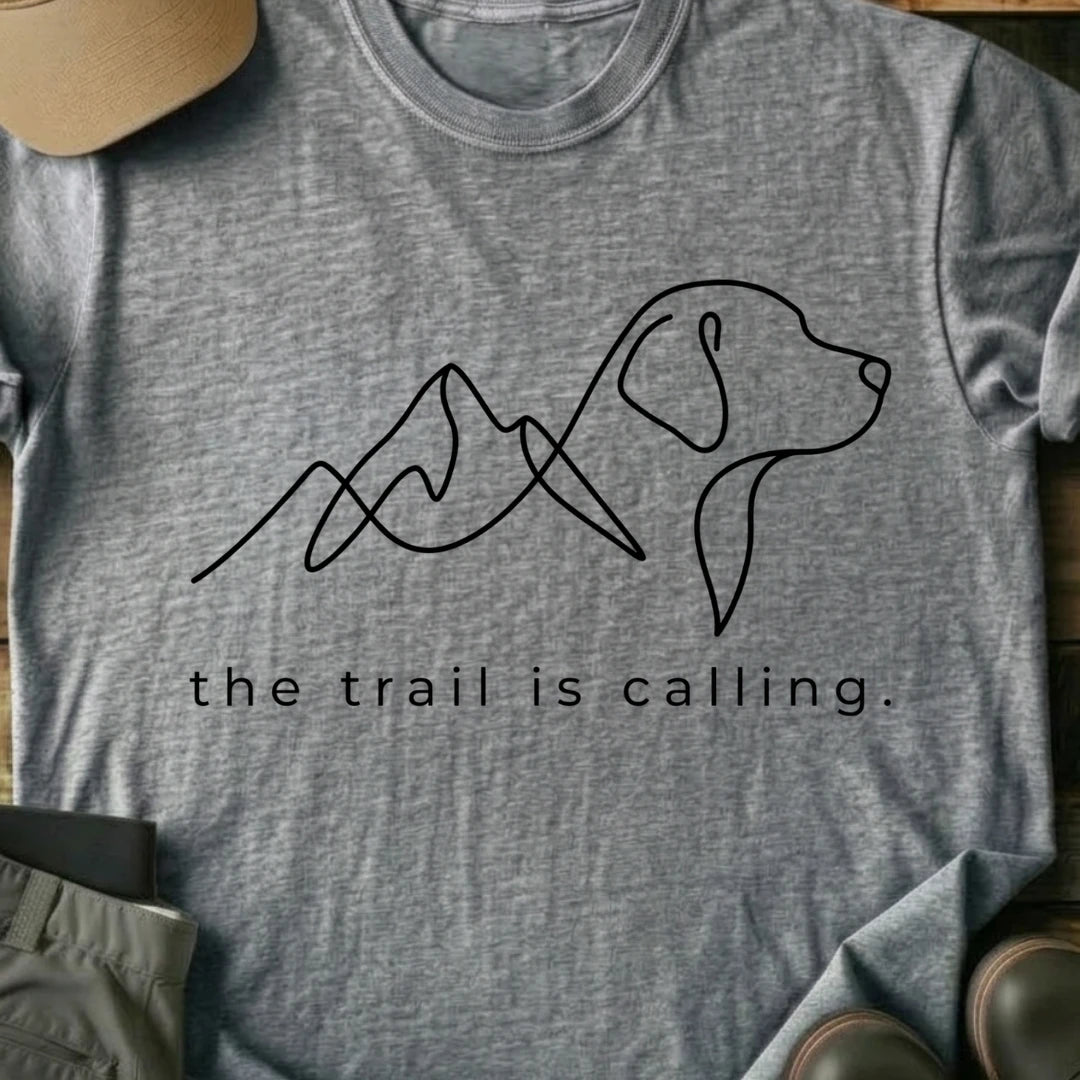 Printify T-Shirt Sport Grey / S Trail Calling T-Shirt Trail Calling T-Shirt