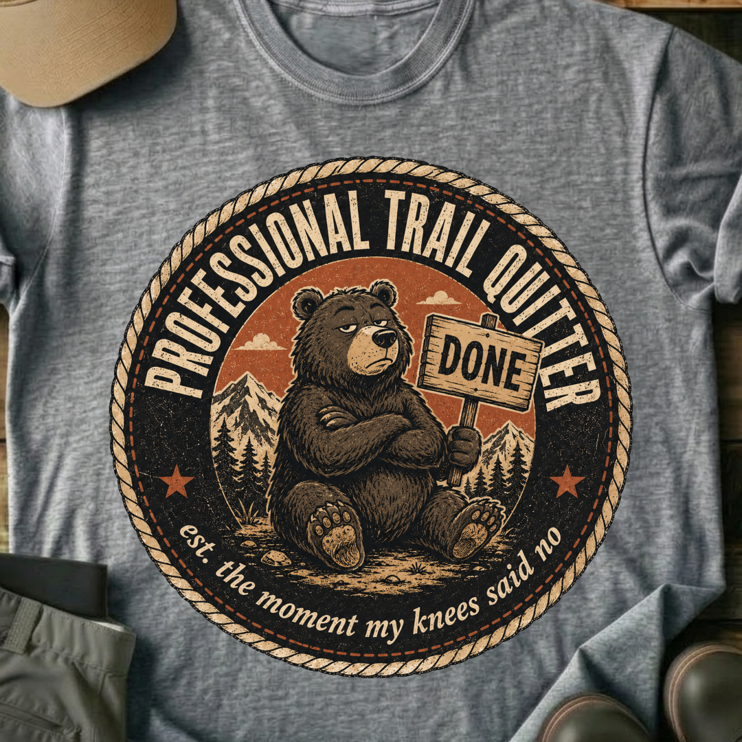 Printify T-Shirt Sport Grey / XS The Moment My Knee's Said No T-Shirt The Moment My Knee's Said No T-Shirt