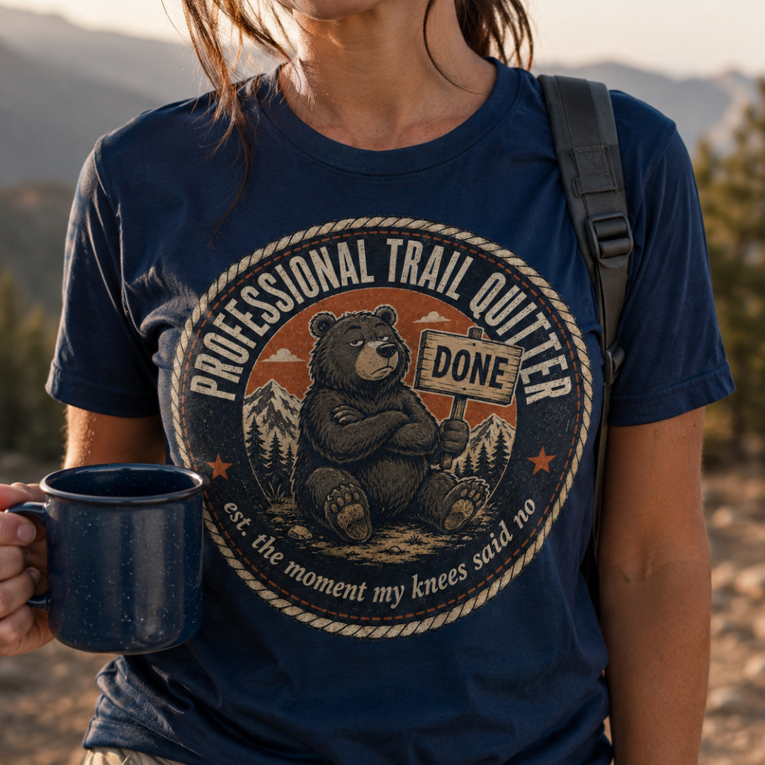 Printify T-Shirt The Moment My Knee's Said No T-Shirt The Moment My Knee's Said No T-Shirt