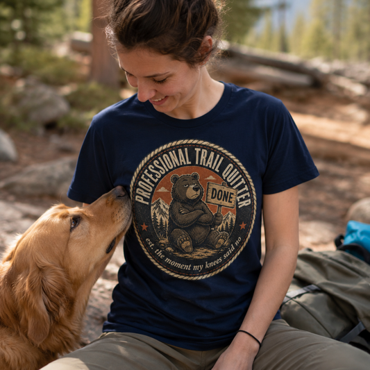 Printify T-Shirt The Moment My Knee's Said No T-Shirt The Moment My Knee's Said No T-Shirt