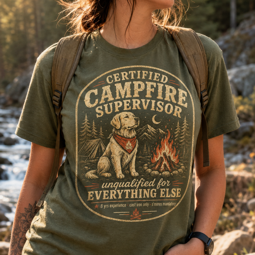 Printify T-Shirt Unqualified For Everything Else T-Shirt Unqualified For Everything Else T-Shirt