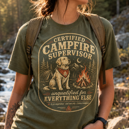 Printify T-Shirt Unqualified For Everything Else T-Shirt Unqualified For Everything Else T-Shirt